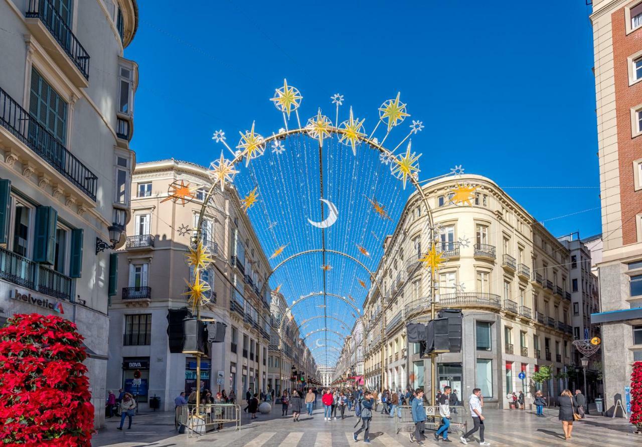 Apartamentos Bolsa Larios Malaga Bagian luar foto